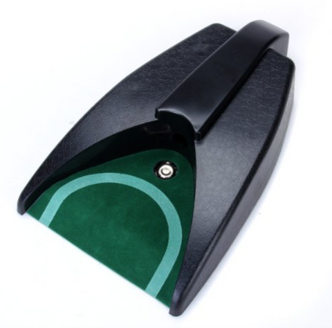 Battery Operated Auto Return Putting Mat Golf Practice Cup