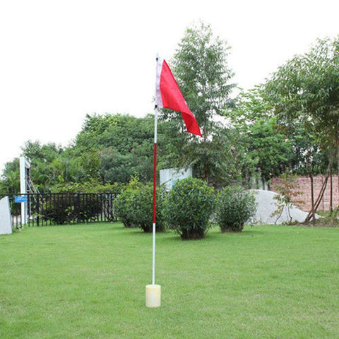 Professional Golf Training Aids Golf Flagstick Backyard Practice Golf Hole Pole Cup Flag Stick Putting Yard Garden Training