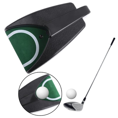 NEW Plastic Golf Auto Return System Putt Golfing Training Golf Ball Kick Back Automatic Return Putting Cup Device 27*17*5.5 cm